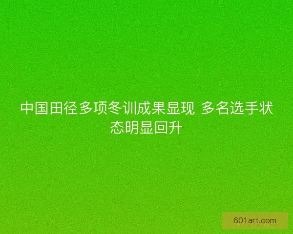 中国田径多项冬训成果显现 多名选手状态明显回升 中国田径多项冬训成果显现 多名选手状态明显回升